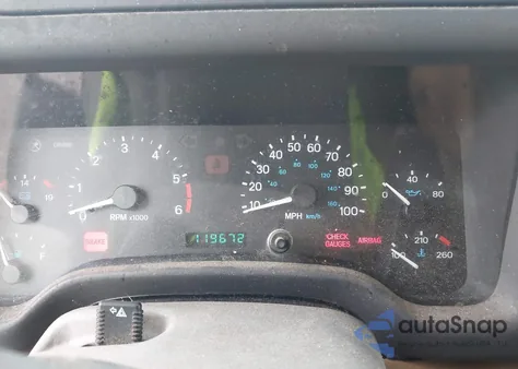 1998 Jeep Wrangler Sahara z USA, uszkodzony, nr VIN 1J4FY49S1WP744005